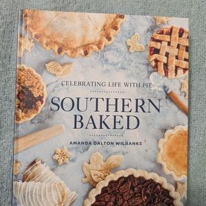 Gibbs Smith Southern Baked Cookbook - Cream and Red